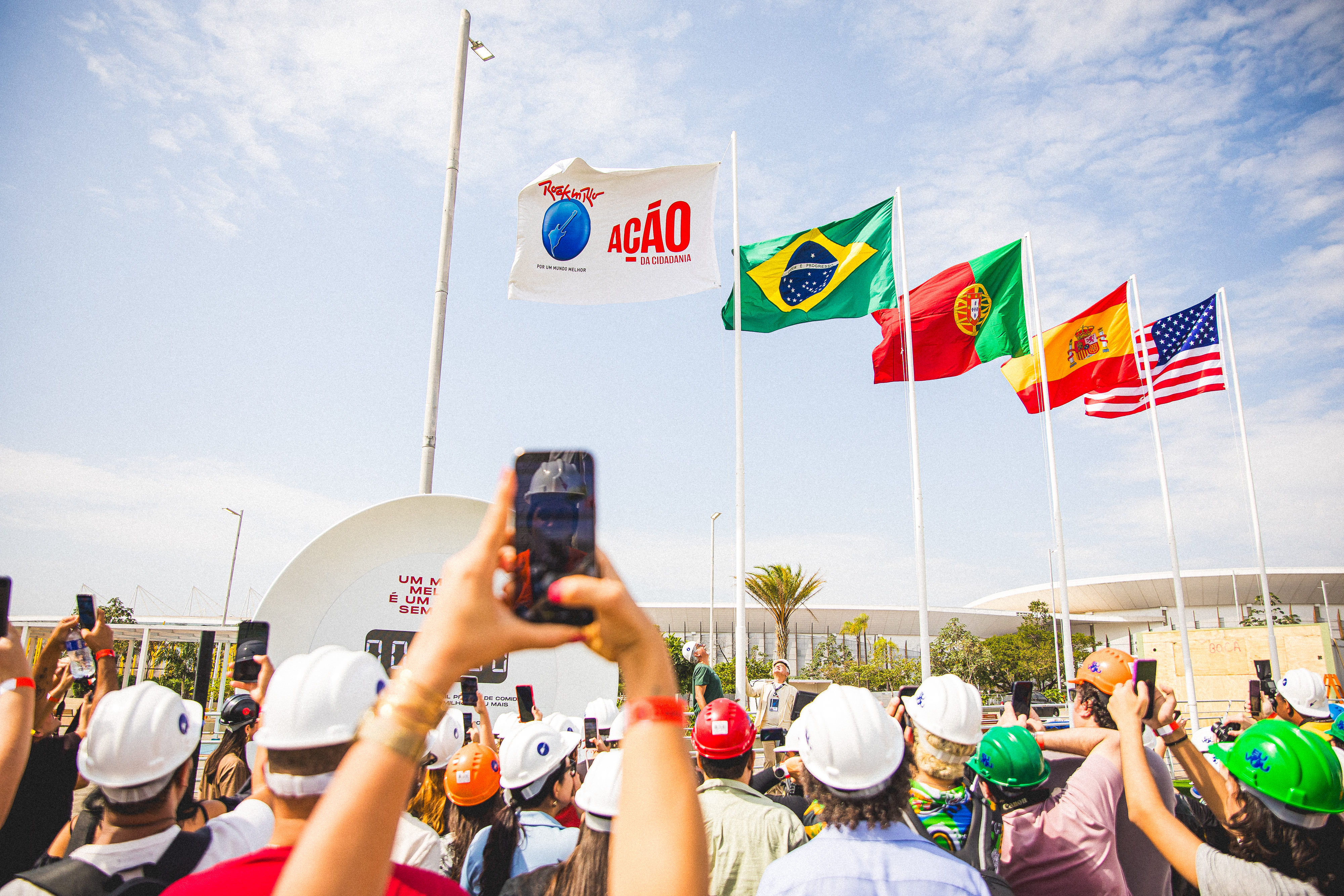Rock in Rio reforça compromisso “Por Um Mundo Melhor” com ação contra a fome em parceria com a Ação da Cidadania e doa 500 mil pratos de comida
