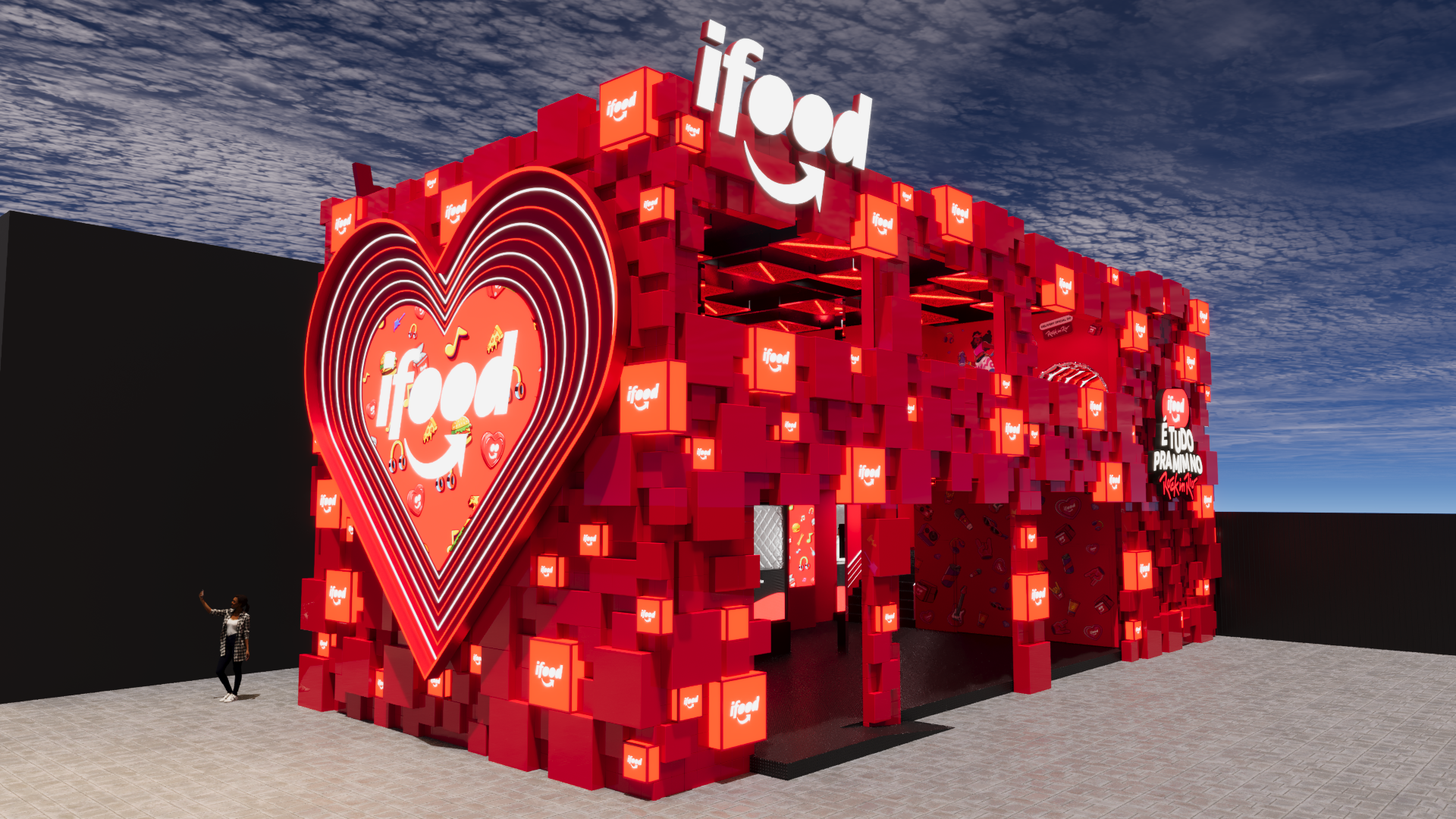 Spoiler: iFood revela como serão seus espaços no Rock in Rio Brasil 2026