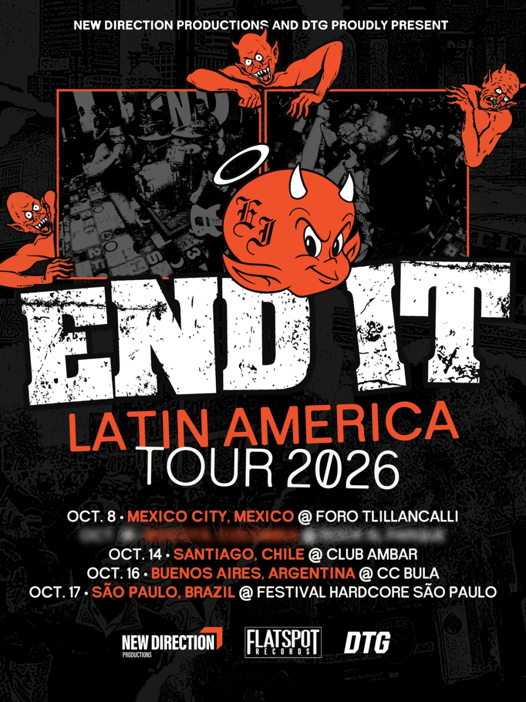 End It estreia no Brasil levando o hardcore de Baltimore para São&nbsp;Paulo