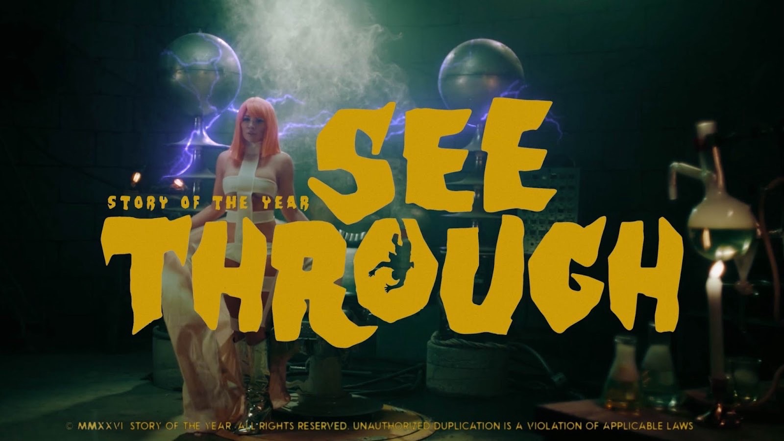 Story Of The Year se inspira em clássico cult do cinema no clipe “See Through”